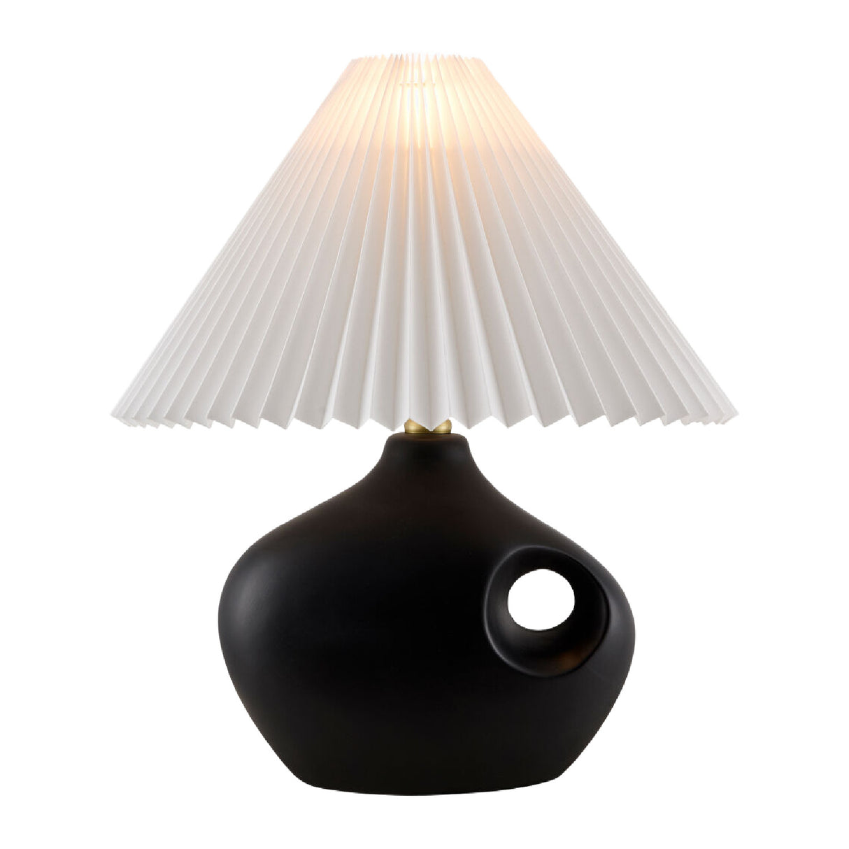   Modern European furniture - Pleated Linen Accent Table Lamp - www.oroa.com | Oroa.com