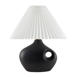   Modern European furniture - Pleated Linen Accent Table Lamp - www.oroa.com | Oroa.com