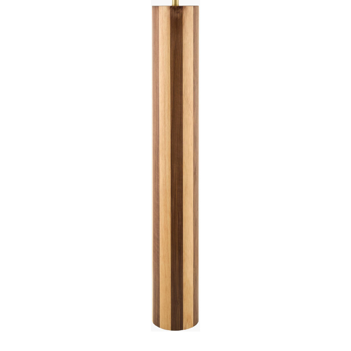   Modern European furniture - Brown Stripes Wooden Floor Lamp - www.oroa.com | Oroa.com