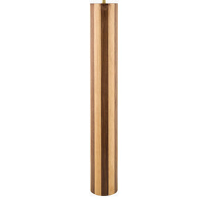  Modern European furniture - Brown Stripes Wooden Floor Lamp - www.oroa.com | Oroa.com