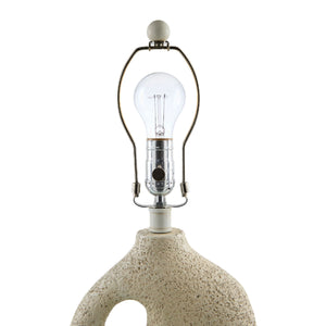   Modern European furniture - Abstract Carved Base Table Lamp - www.oroa.com | Oroa.com