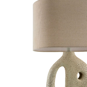   Modern European furniture - Abstract Carved Base Table Lamp - www.oroa.com | Oroa.com