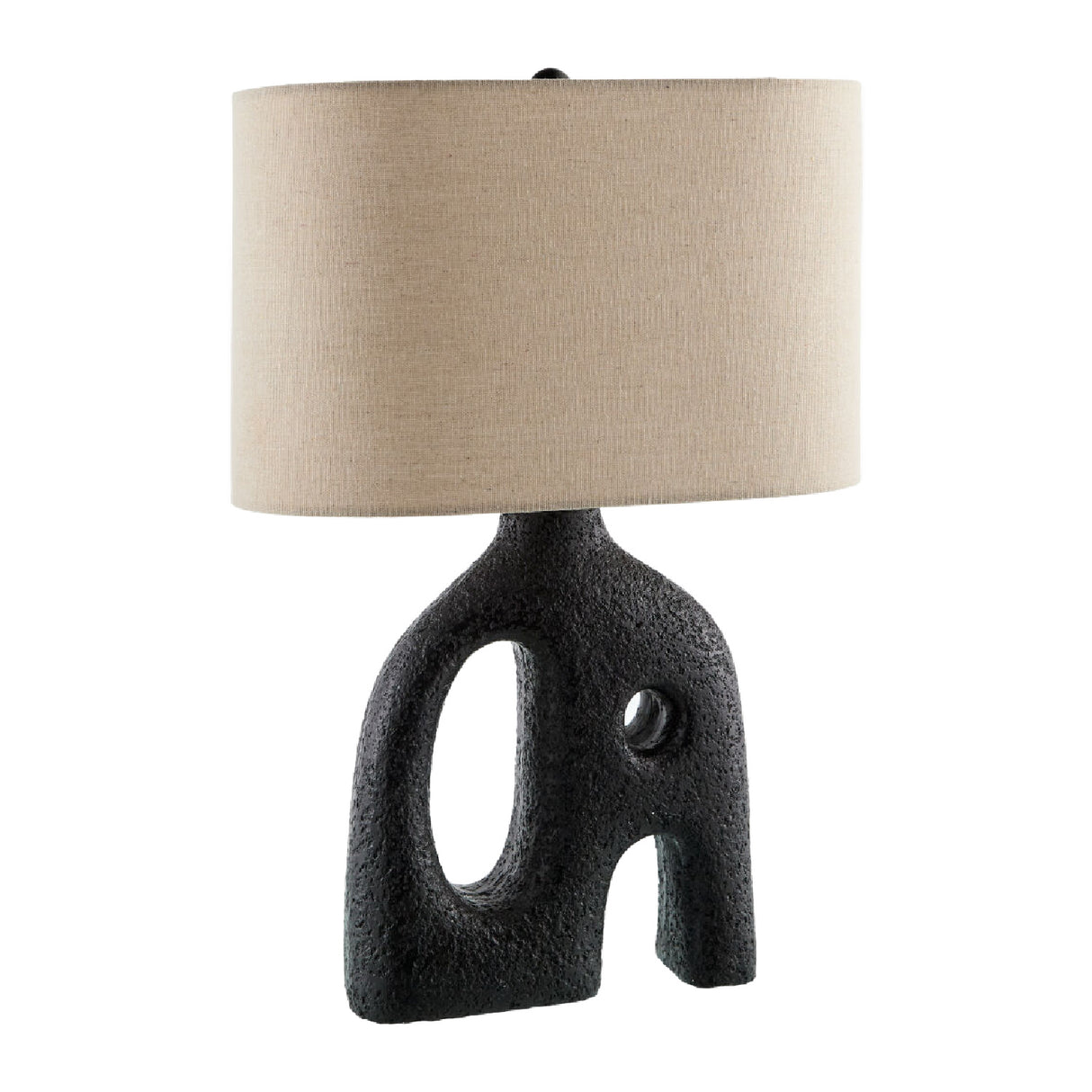   Modern European furniture - Abstract Carved Base Table Lamp - www.oroa.com | Oroa.com