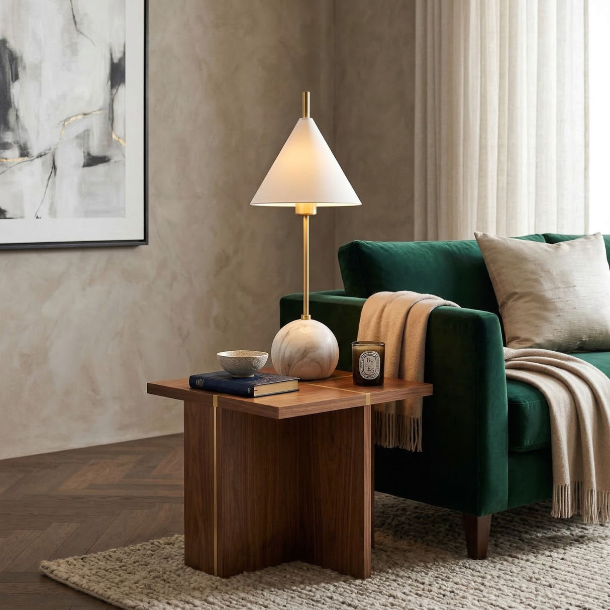  Modern European furniture - Metal Shade Accent Table Lamp - www.oroa.com | Oroa.com