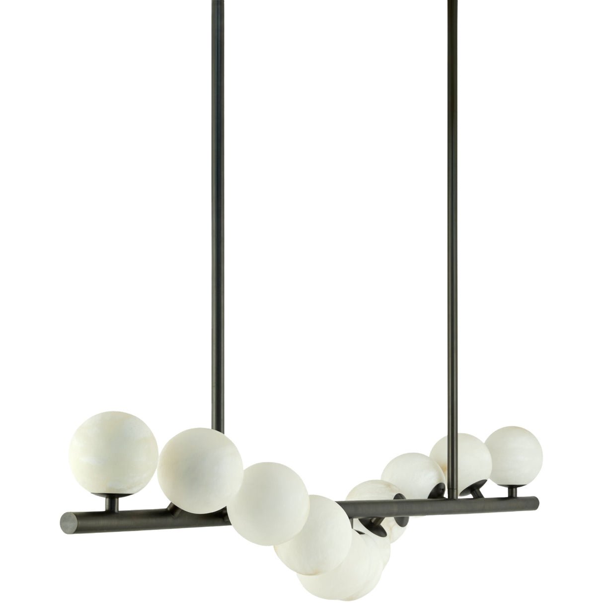   Modern European furniture - White Stone 11-Light Pendant Lamp - www.oroa.com | Oroa.com