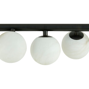   Modern European furniture - White Stone 11-Light Pendant Lamp - www.oroa.com | Oroa.com