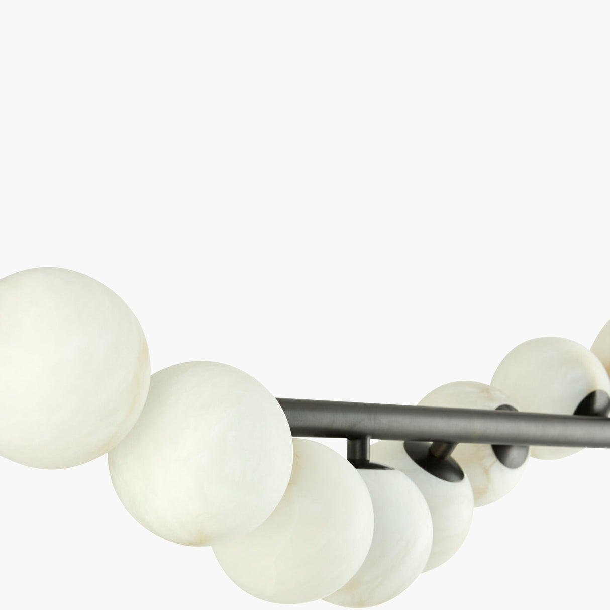   Modern European furniture - White Stone 11-Light Pendant Lamp - www.oroa.com | Oroa.com