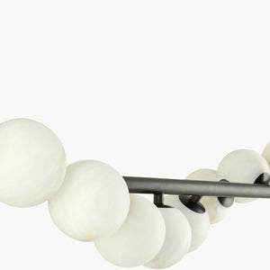   Modern European furniture - White Stone 11-Light Pendant Lamp - www.oroa.com | Oroa.com