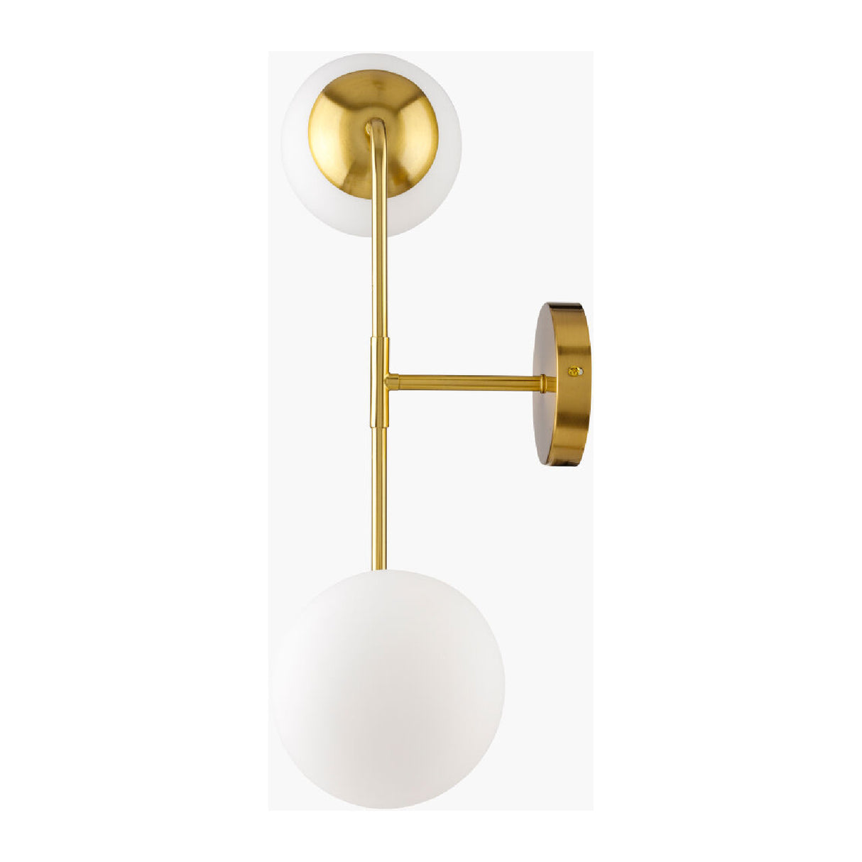  Modern European furniture - Double White Glass Wall Lamp - www.oroa.com | Oroa.com