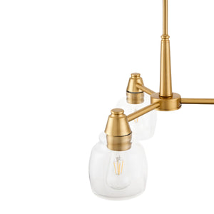   Modern European furniture - Iron Framed Glass Chandelier - www.oroa.com | Oroa.com