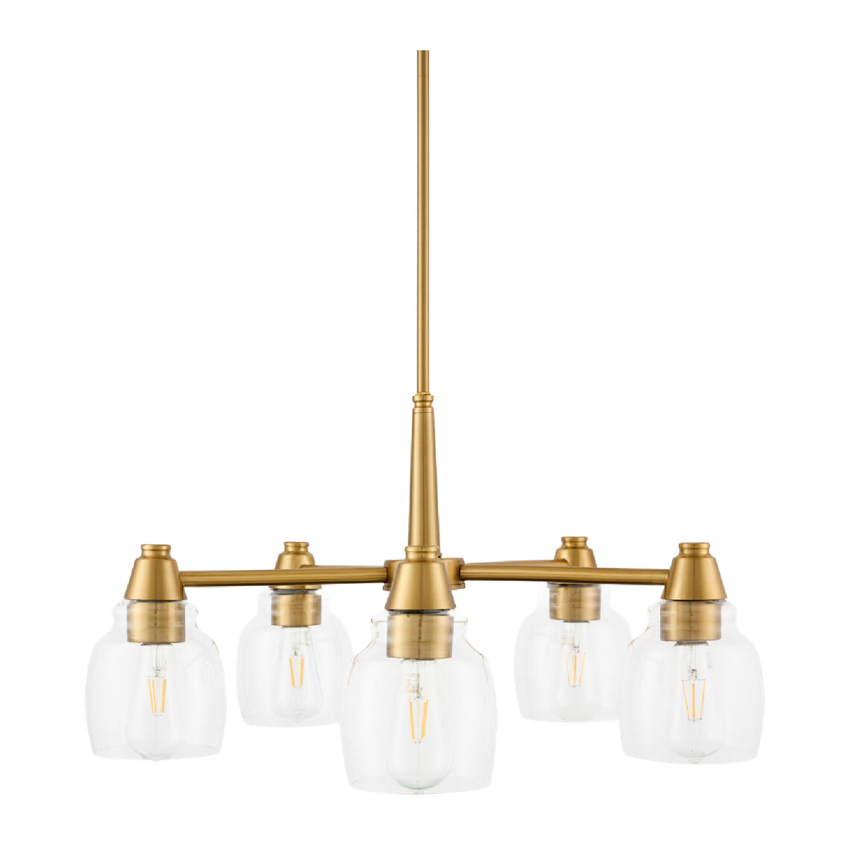   Modern European furniture - Iron Framed Glass Chandelier - www.oroa.com | Oroa.com