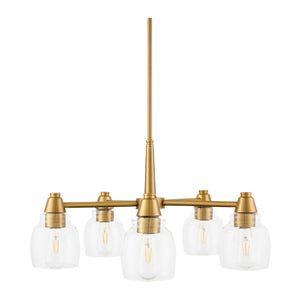   Modern European furniture - Iron Framed Glass Chandelier - www.oroa.com | Oroa.com