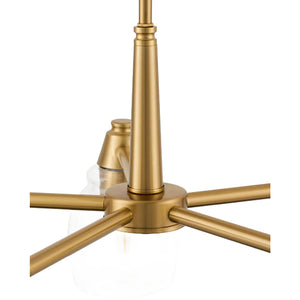  Modern European furniture - Iron Framed Glass Chandelier - www.oroa.com | Oroa.com