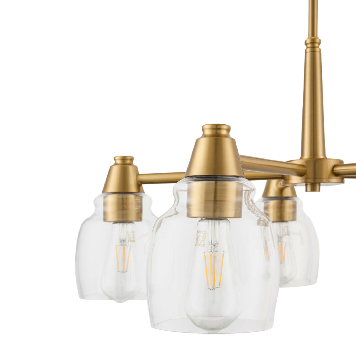   Modern European furniture - Iron Framed Glass Chandelier - www.oroa.com | Oroa.com