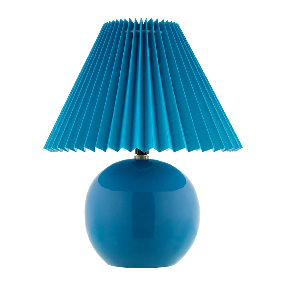   Modern European furniture - Pleated Fabric Shade Table Lamp - www.oroa.com | Oroa.com