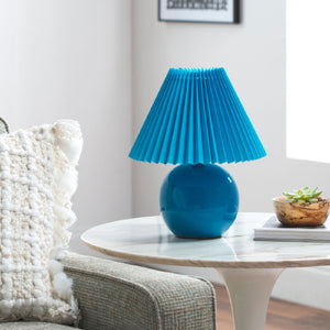  Modern European furniture - Pleated Fabric Shade Table Lamp - www.oroa.com | Oroa.com