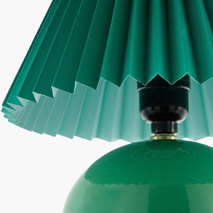   Modern European furniture - Pleated Fabric Shade Table Lamp - www.oroa.com | Oroa.com