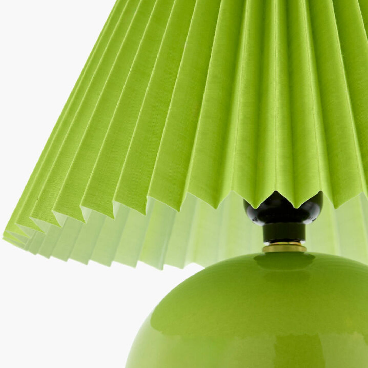   Modern European furniture - Pleated Fabric Shade Table Lamp - www.oroa.com | Oroa.com