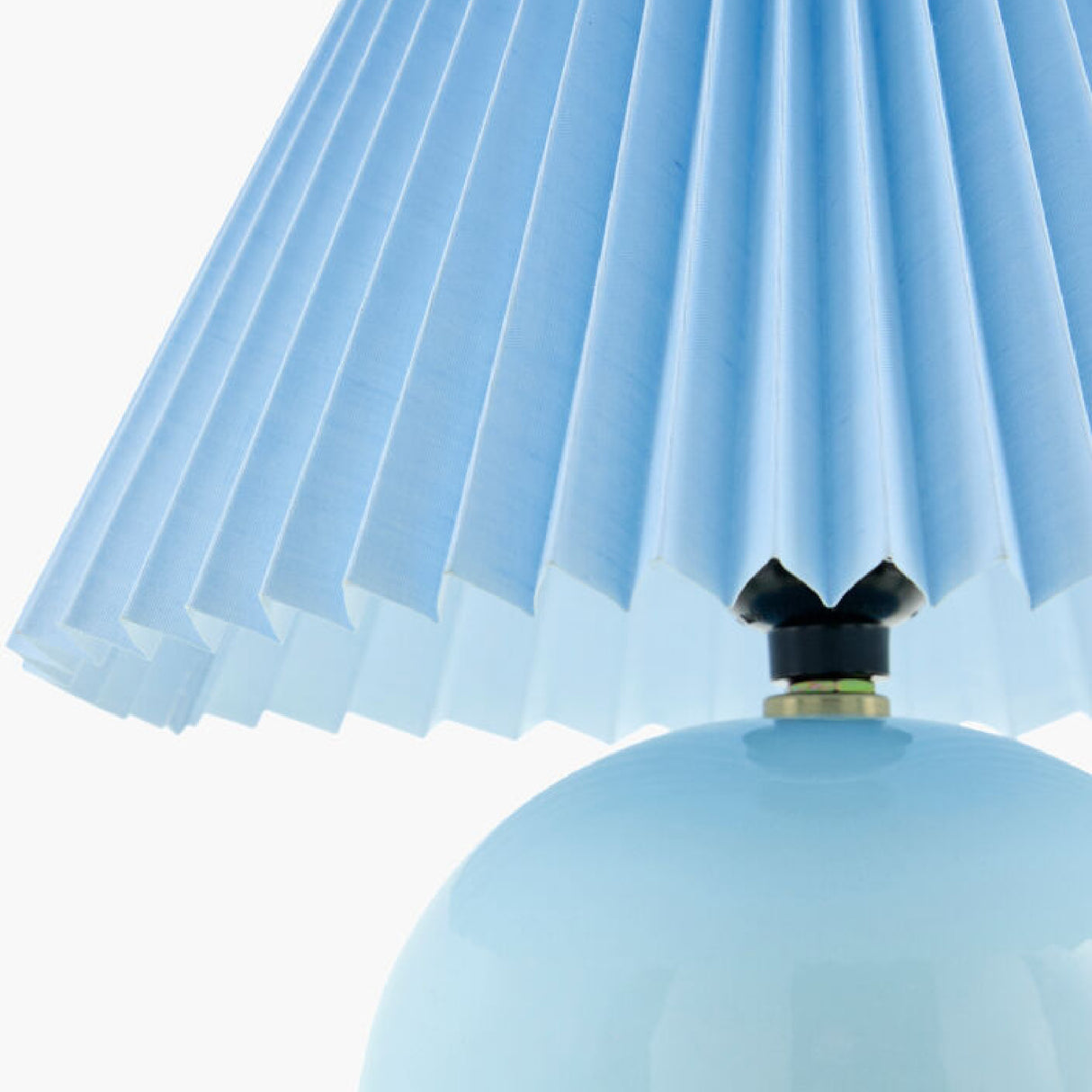   Modern European furniture - Pleated Fabric Shade Table Lamp - www.oroa.com | Oroa.com