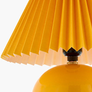   Modern European furniture - Pleated Fabric Shade Table Lamp - www.oroa.com | Oroa.com