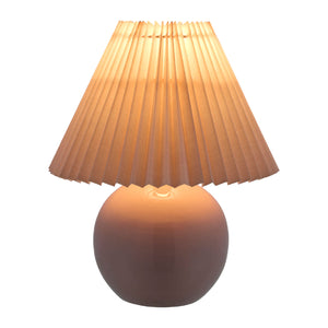   Modern European furniture - Pleated Fabric Shade Table Lamp - www.oroa.com | Oroa.com