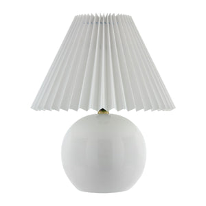   Modern European furniture - Pleated Fabric Shade Table Lamp - www.oroa.com | Oroa.com