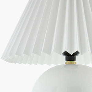   Modern European furniture - Pleated Fabric Shade Table Lamp - www.oroa.com | Oroa.com