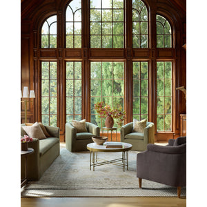   Modern European furniture - White Linen 3-Light Floor Lamp - www.oroa.com | Oroa.com