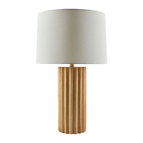   Modern European furniture - Ridged Ceramic Accent Table Lamp - www.oroa.com | Oroa.com