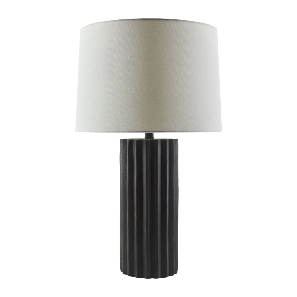   Modern European furniture - Ridged Ceramic Accent Table Lamp - www.oroa.com | Oroa.com