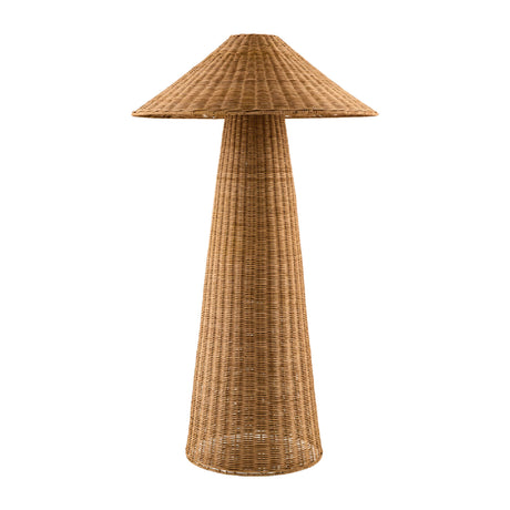   Modern European furniture - Brown Rattan Accent Floor Lamp - www.oroa.com | Oroa.com