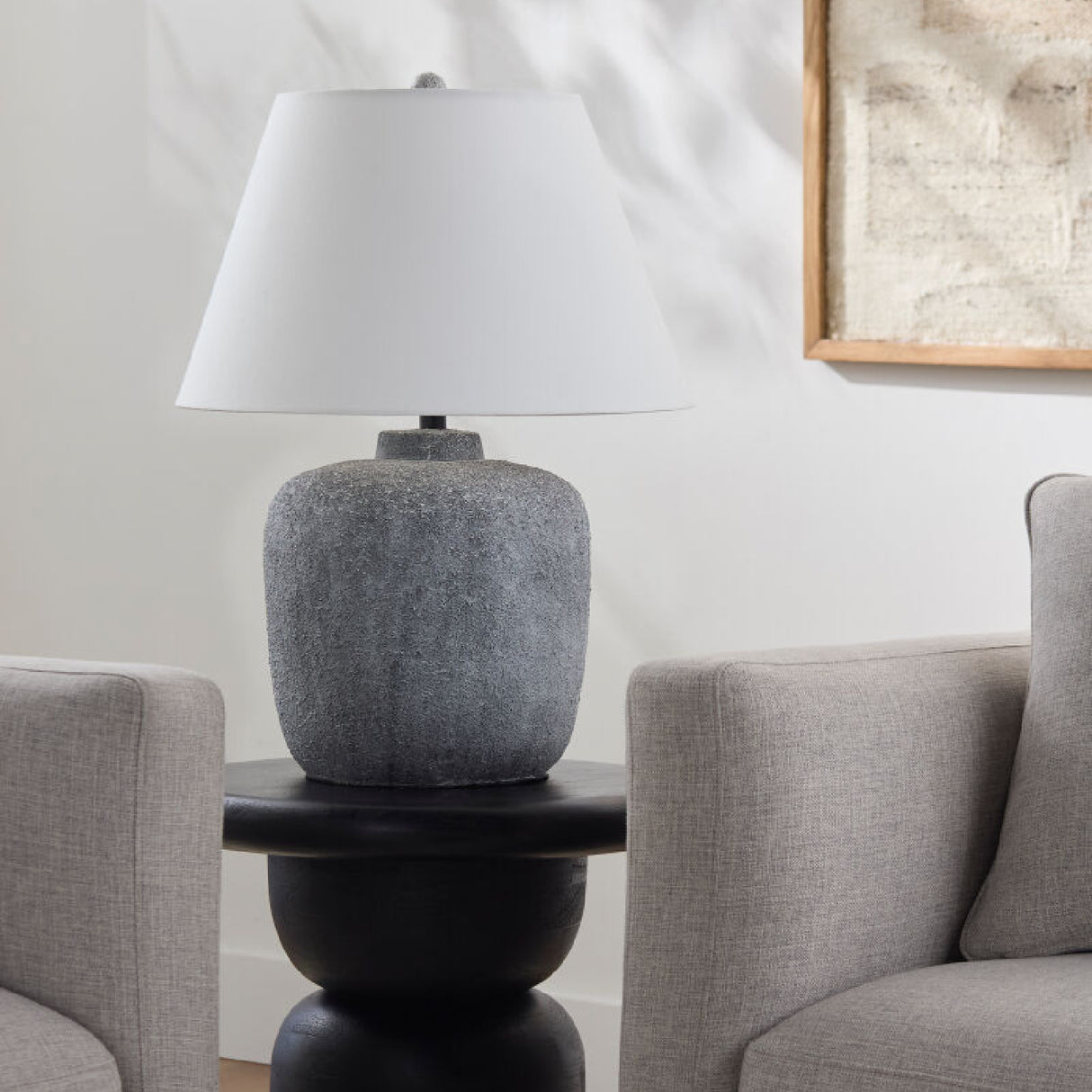   Modern European furniture - Painted White Paper Table Lamp - www.oroa.com | Oroa.com