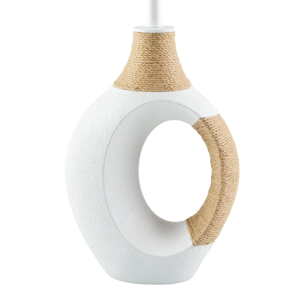   Modern European furniture - Rattan Wrapped Base Table Lamp - www.oroa.com | Oroa.com