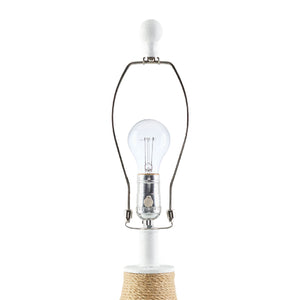   Modern European furniture - Rattan Wrapped Base Table Lamp - www.oroa.com | Oroa.com