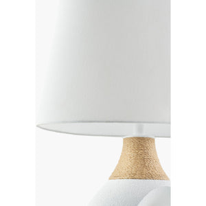   Modern European furniture - Rattan Wrapped Base Table Lamp - www.oroa.com | Oroa.com