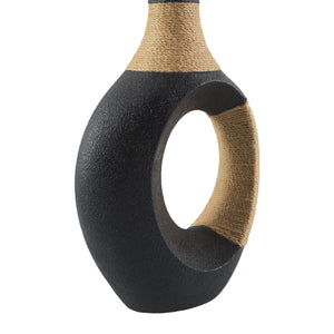   Modern European furniture - Rattan Wrapped Base Table Lamp - www.oroa.com | Oroa.com