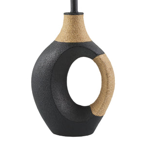   Modern European furniture - Rattan Wrapped Base Table Lamp - www.oroa.com | Oroa.com