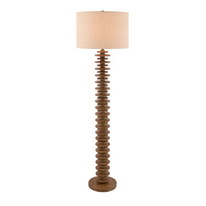   Modern European furniture - Stacked Circular Base Floor Lamp - www.oroa.com | Oroa.com