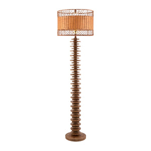   Modern European furniture - Stacked Circular Base Floor Lamp - www.oroa.com | Oroa.com