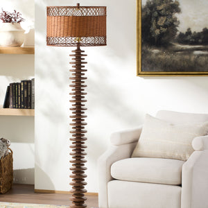   Modern European furniture - Stacked Circular Base Floor Lamp - www.oroa.com | Oroa.com