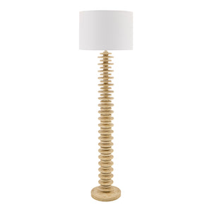   Modern European furniture - Stacked Circular Base Floor Lamp - www.oroa.com | Oroa.com