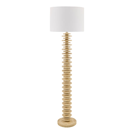   Modern European furniture - Stacked Circular Base Floor Lamp - www.oroa.com | Oroa.com