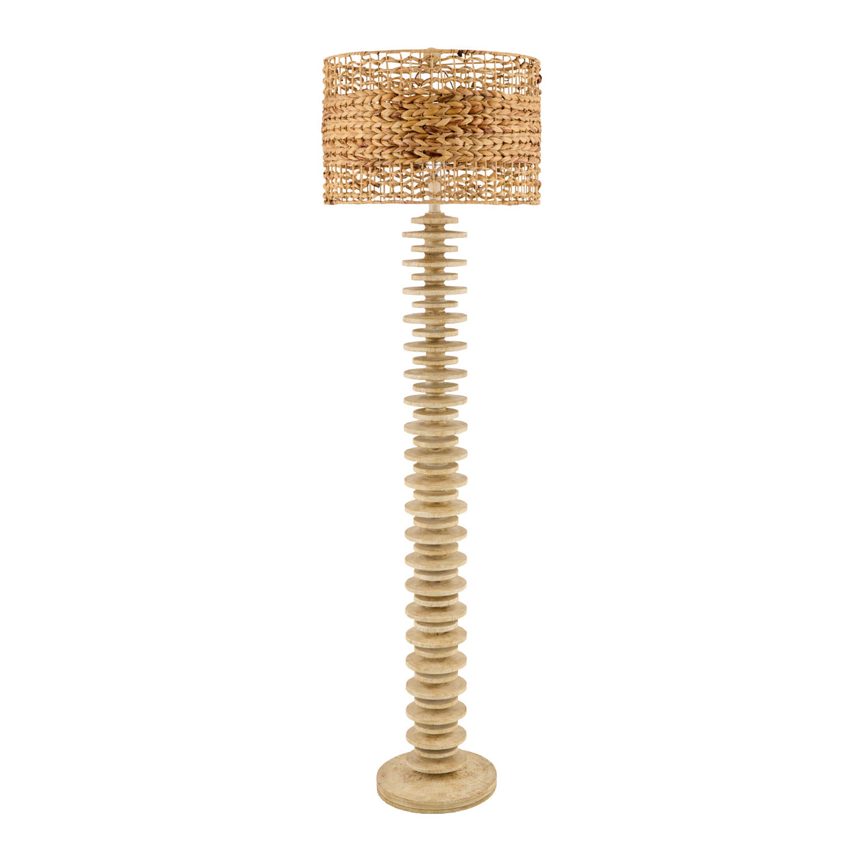   Modern European furniture - Stacked Circular Base Floor Lamp - www.oroa.com | Oroa.com