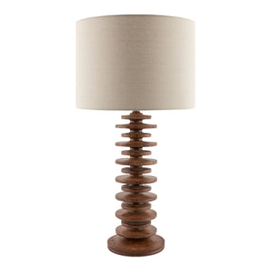   Modern European furniture - Stacked Circular Base Table Lamp - www.oroa.com | Oroa.com