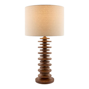   Modern European furniture - Stacked Circular Base Table Lamp - www.oroa.com | Oroa.com