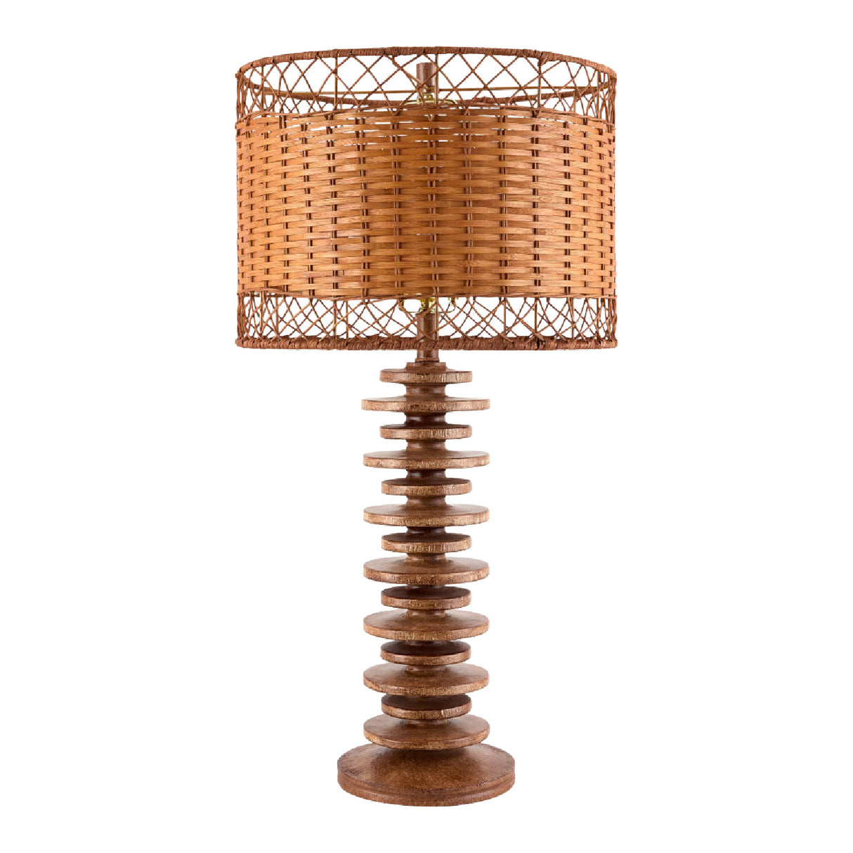  Modern European furniture - Braided Seagrass Accent Table Lamp - www.oroa.com | Oroa.com
