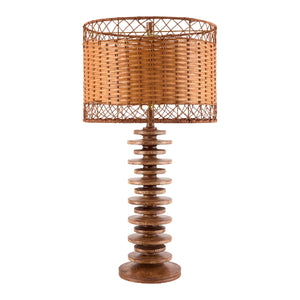   Modern European furniture - Braided Seagrass Accent Table Lamp - www.oroa.com | Oroa.com