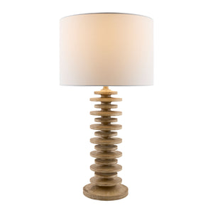   Modern European furniture - Stacked Circular Base Table Lamp - www.oroa.com | Oroa.com
