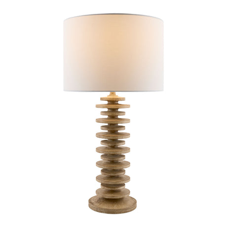   Modern European furniture - Stacked Circular Base Table Lamp - www.oroa.com | Oroa.com