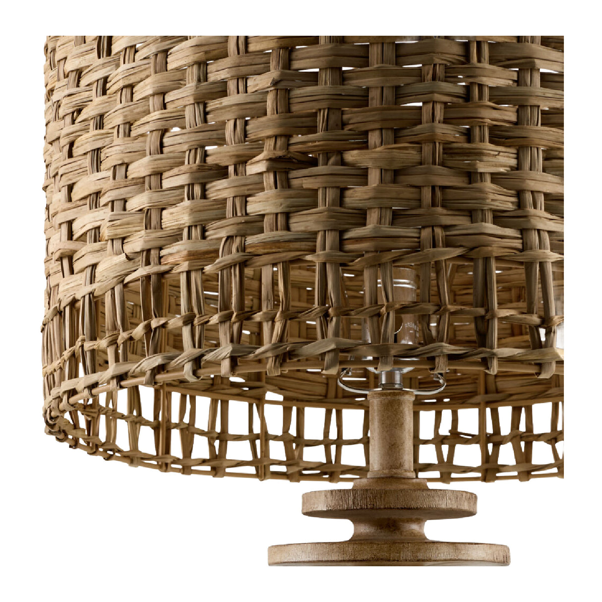   Modern European furniture - Braided Seagrass Accent Table Lamp - www.oroa.com | Oroa.com